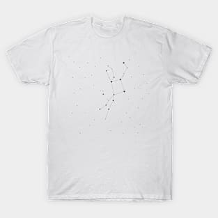 Pegasus Constellation in Black T-Shirt